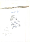 Squadron-Leader Nigel Wood at his home with his wife Irene and daughters Katie and Melanie - Vintage Photograph