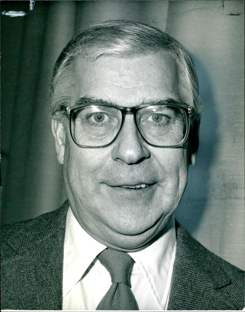 Barry Took, Scriptwriter and TV Personality - Vintage Photograph