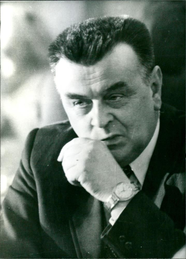 Tadeusz Grabski, Polish polititican - Vintage Photograph