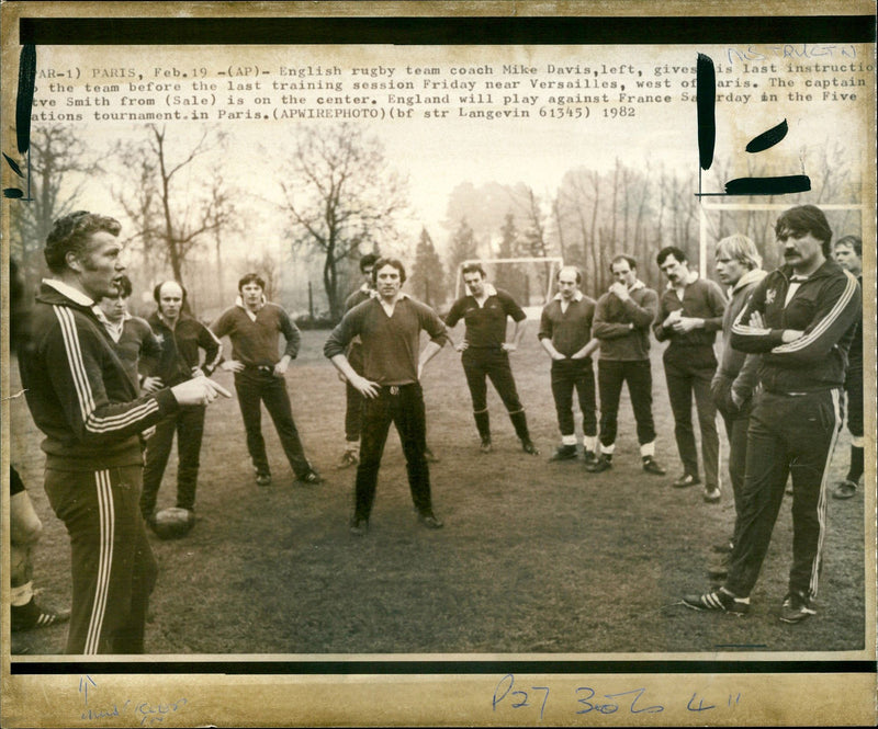 Mike Davis - Vintage Photograph