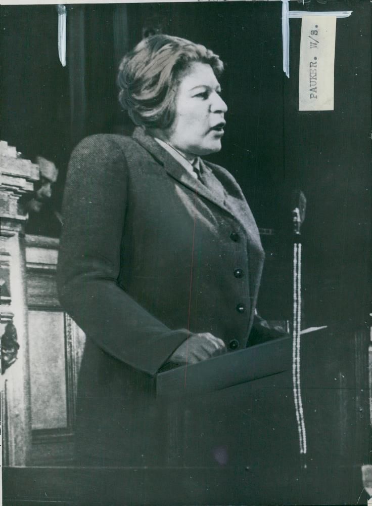 Anna Pauker - Vintage Photograph