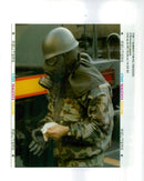 1995 WRITER ARMY COUNTRY - Vintage Photograph