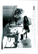 1991 ISRAELI SOLDIERS KILLED ROCKET ATTACK GAZA MENAHEM KAHANA AIR MUSIC - Vintage Photograph