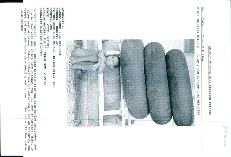 WILFREDO FAJARDO JOSE LUIS MAGANA WRITER COUNTRY - Vintage Photograph