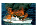 1994 COAST GUARD CREWMEN WILL BURN ATT DAVE MARTIN TITLE WRITER COUNTRY - Vintage Photograph