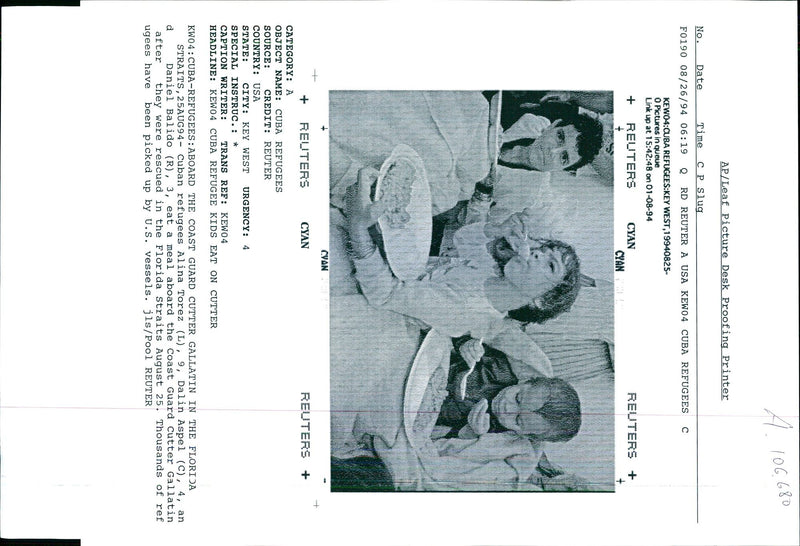 KEW CUBA REFUGEES KEY WEST PICTURESQUECEE LINK USA WRITER COUNTRY - Vintage Photograph