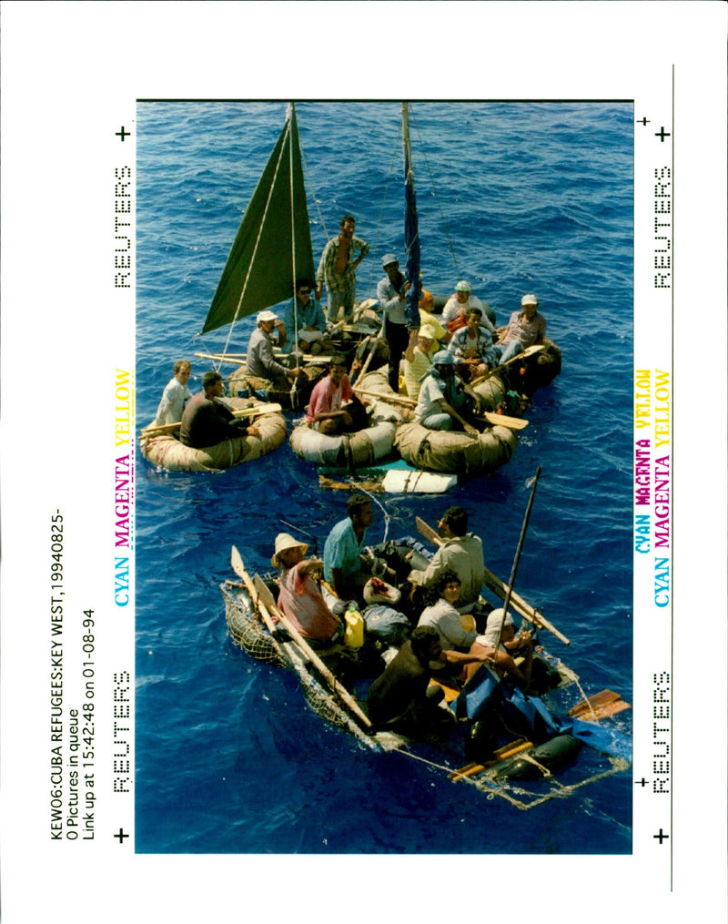 EARLY SHIP WRITER MEMBERS - Vintage Photograph