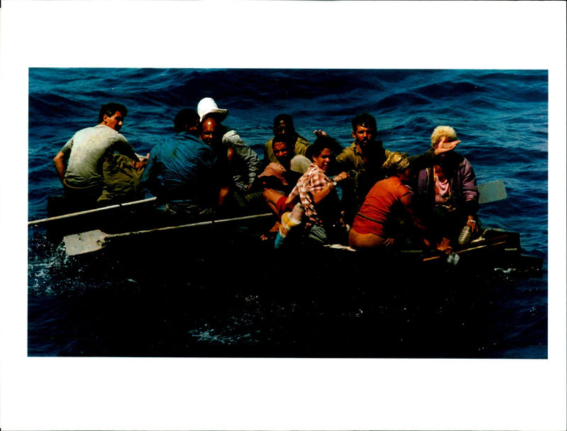 1994 GOV LAWTO CHILES DECLARED IMMIGRATION WRITER NATIONAL SEA COUNTRY TITLE - Vintage Photograph