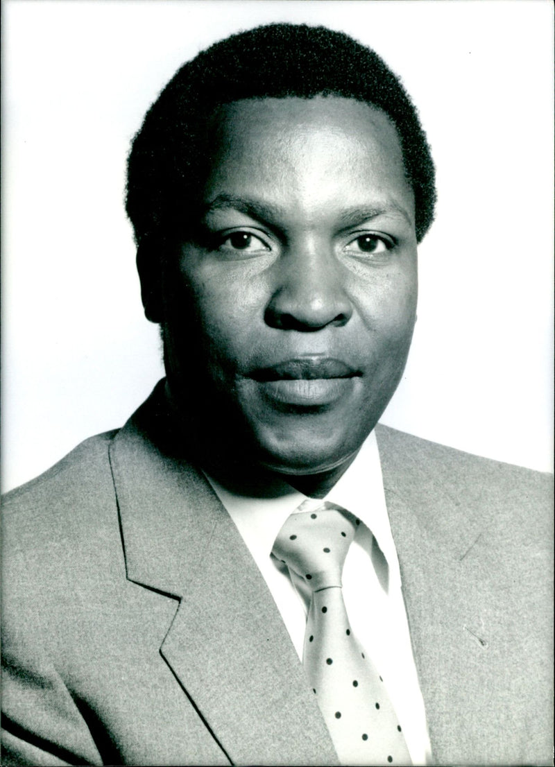 Dr. Sydney Sekeramayi, Minister of State in the President's Office for National Security - Vintage Photograph