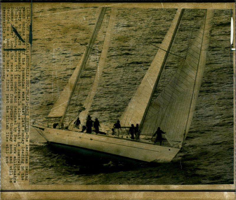 Ships: Yacht: Ondine II - Vintage Photograph