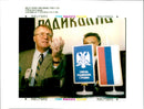 1995 PETAR KUJUNDZIC SLOBODAN MILOSEVIC BIAN WRITER LEADER PRESS COUNTRY PRESIDEN - Vintage Photograph