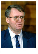 1996 VOJISLAV SESEL SRDJAN ILIC SLOBODAN MILOSEVIC WAR WRITER PRESS PRESIDENT - Vintage Photograph