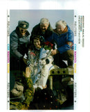 1995 LEAF PICTURE DESK PROOFING PRINTER RUSSIAN WRITER TOGETHER RUSSIA - Vintage Photograph