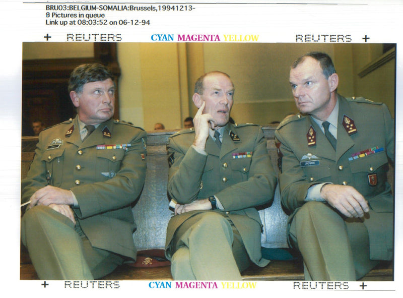 1994 WRITER BELGIUM COUNTRY - Vintage Photograph