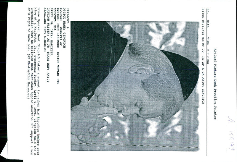 COUNTRY WRITER JOHN - Vintage Photograph