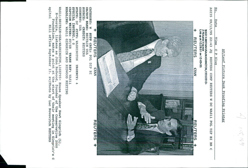 WRITER JOHN BRITAIN COUNTRY - Vintage Photograph