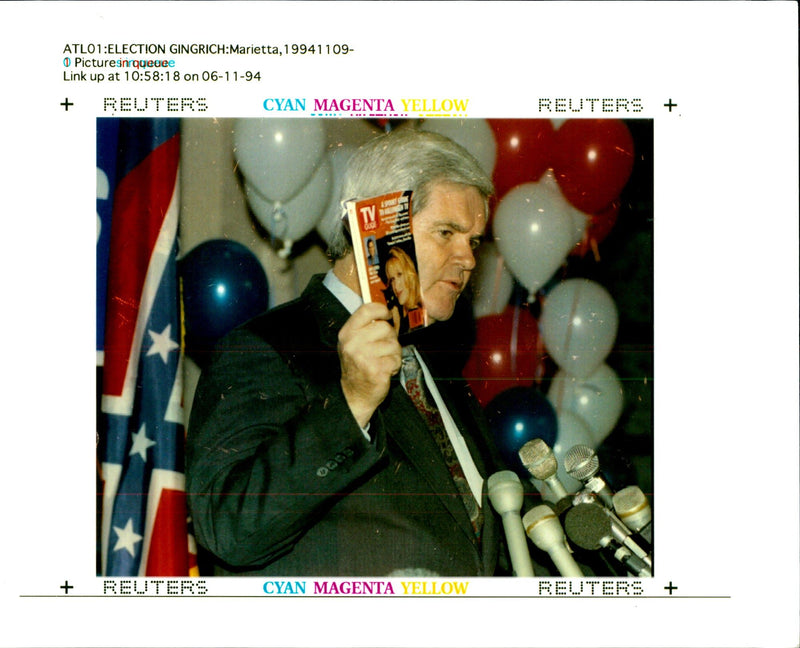 LEADER PRESS WRITER - Vintage Photograph