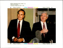 1994 BOB DOLE AND GINGRICH RON THOMAS REUTER USA WRITER TOGETHER PRESS - Vintage Photograph