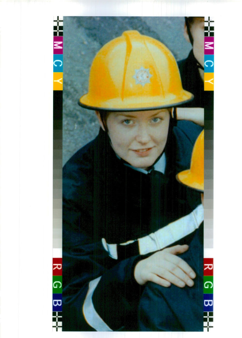 1996 FLEUR LOMBARD DIED TODAY SUNDAY AFTER ENTERING BLAZIN DEATH WRITER COUNTRY - Vintage Photograph