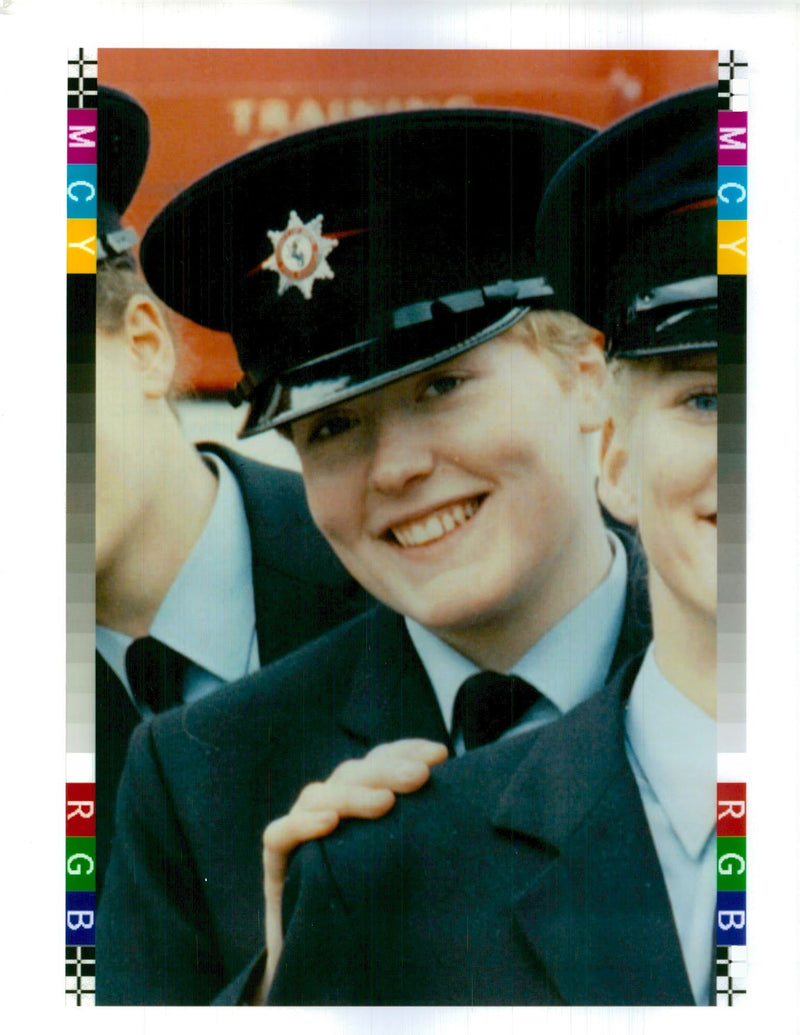 1996 FLEUR LOMBARD DIED TODAY SUNDAY AFTER ENTERING BLAZIN DEATH WRITER COUNTRY - Vintage Photograph