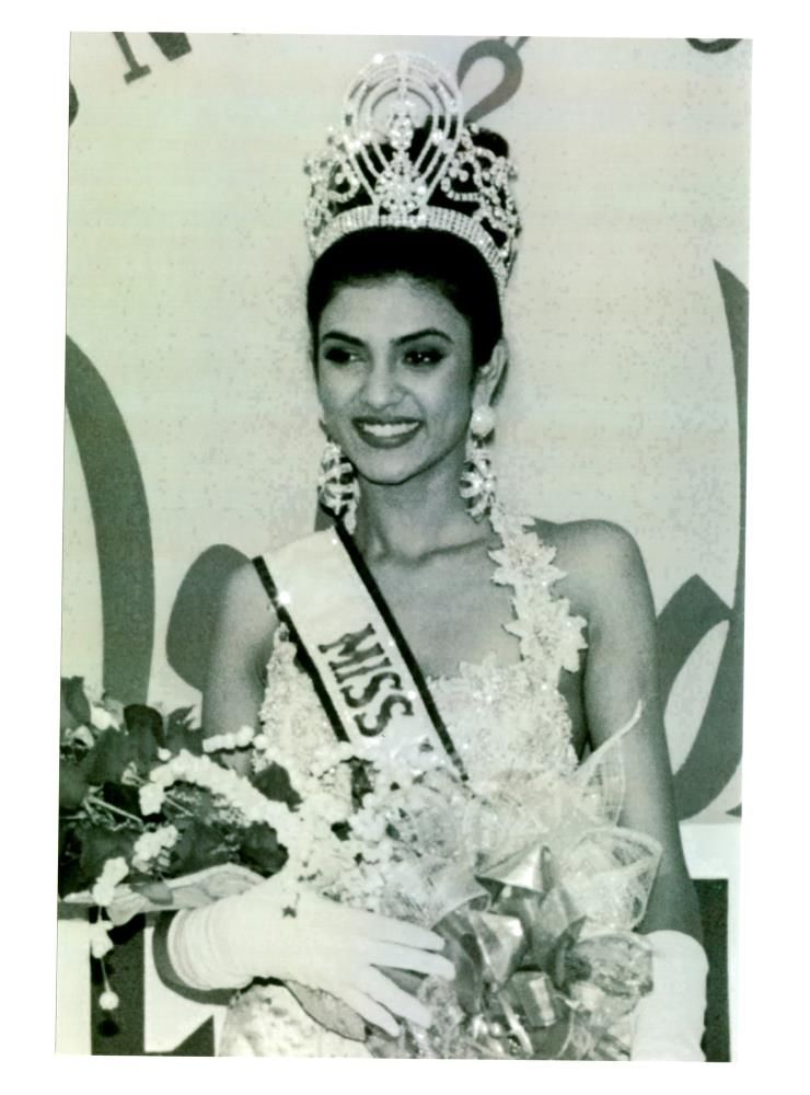 Miss Universe Sushmita Sen - Vintage Photograph