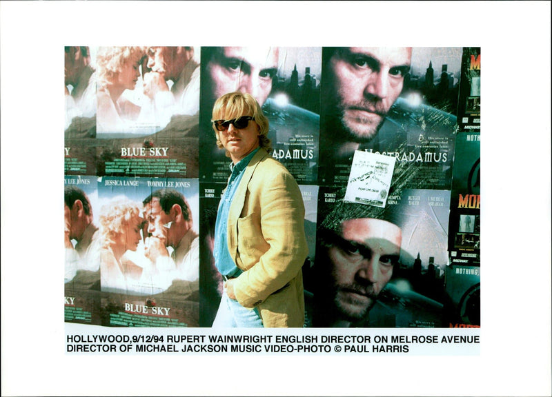 1994 PAUL HARRIS YUE DES JESSICA MICHAEL JACKSON LEE JONES MUSIC ENGLISH PUBLISHE - Vintage Photograph