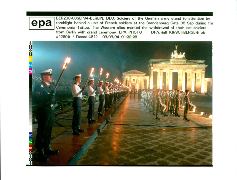 Ceremonial Tattoo Germany - Vintage Photograph