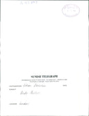 British Writer Mike Phillips - Vintage Photograph