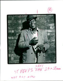 British Writer Mike Phillips - Vintage Photograph