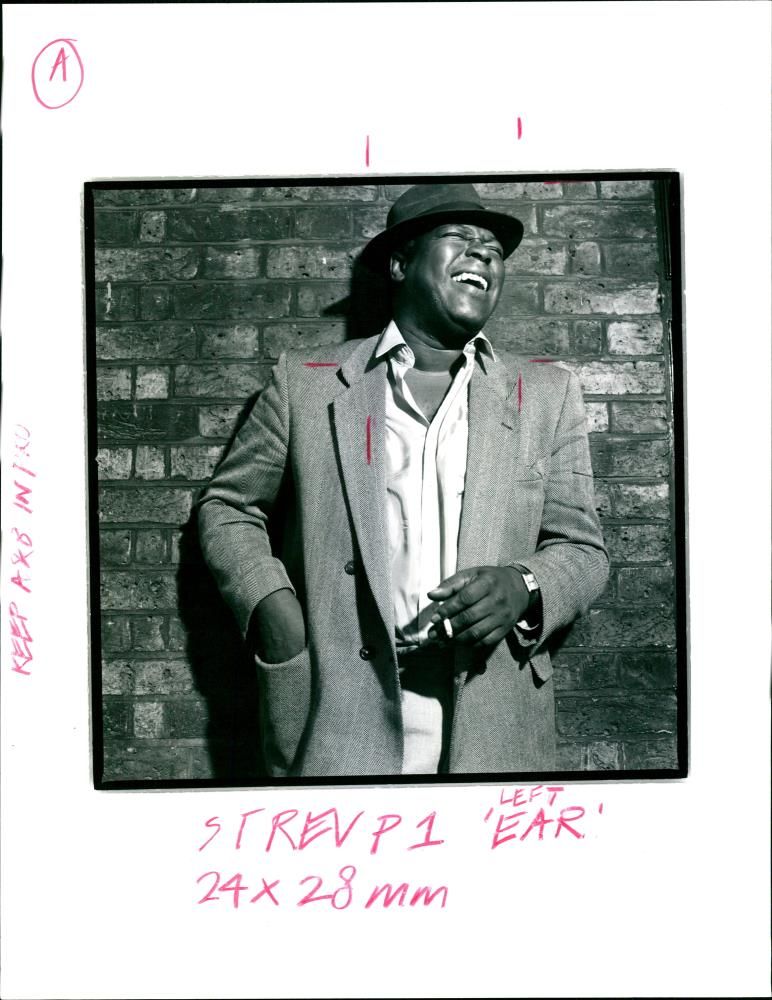 British Writer Mike Phillips - Vintage Photograph