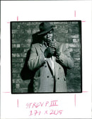 British Writer Mike Phillips - Vintage Photograph