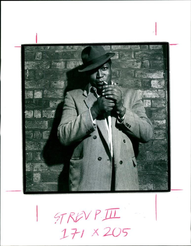 British Writer Mike Phillips - Vintage Photograph