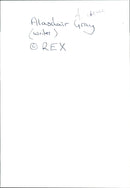 Alasdair Gray, Scottish writer - Vintage Photograph