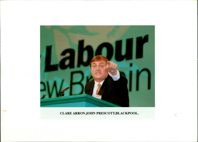 John Prescott - Vintage Photograph