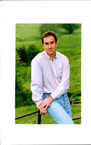 ANGUS DEAYTON DEIGHTON WHOS LONE COMEDIAN RICHARD OPEN STAR WRITER - Vintage Photograph