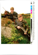 The British Army- Peace Keeping in Nothern Ireland - Vintage Photograph