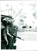 The British Army- Peace Keeping in Nothern Ireland - Vintage Photograph