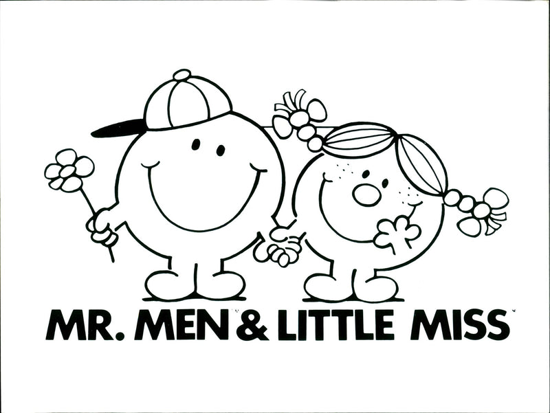 Logos: Mr. Men + Little Miss - Vintage Photograph