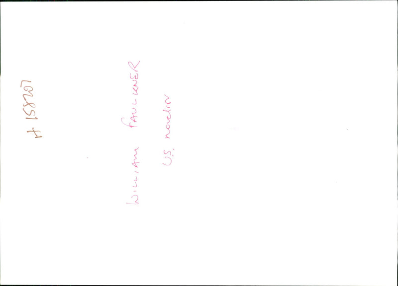 William Faulkner - Vintage Photograph