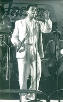 Colombian musician Joe Arroyo - Vintage Photograph