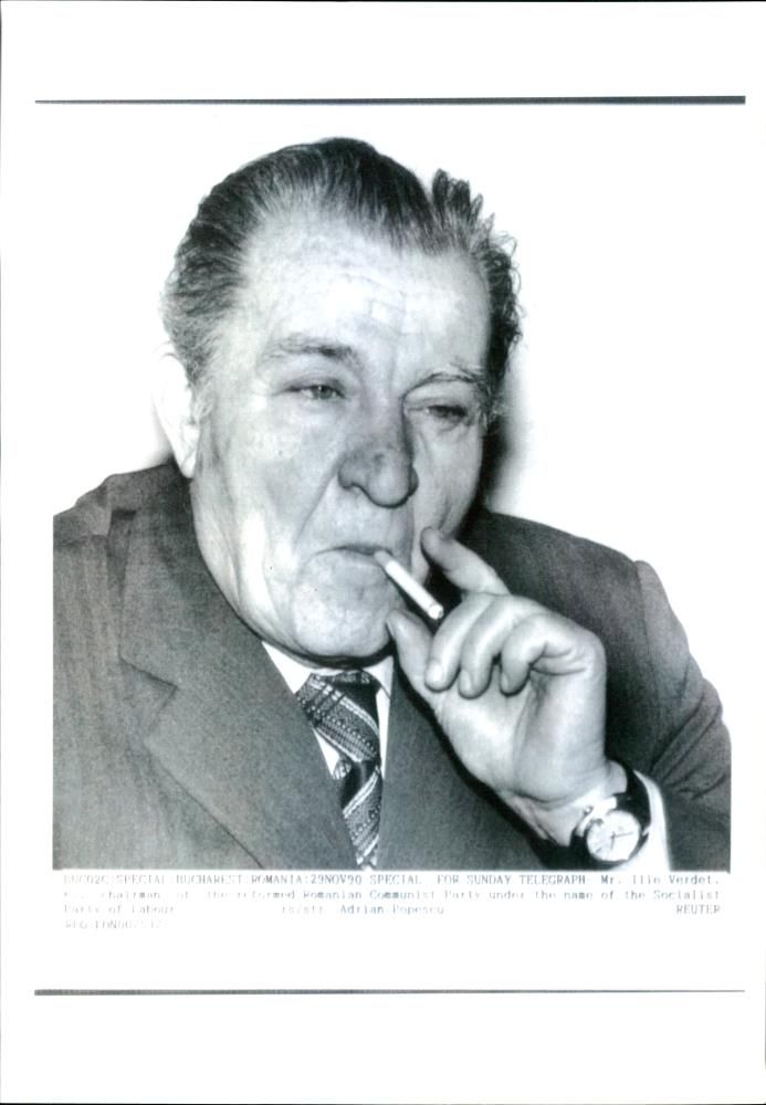 Ilie Verdet - Vintage Photograph