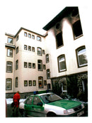 1995 FOUR PEOPLE KARL HEINZ KREIFELTS DEU DUS POLICE CAR WRITER TITLE EARLY - Vintage Photograph