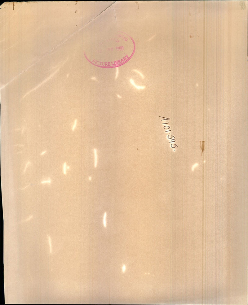 Ian Macdonald holding the book '' Murder in the playground - Vintage Photograph