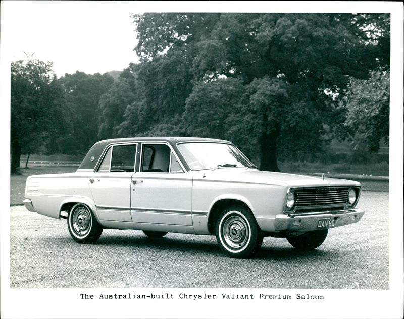 Motor Car: Chrysler Valiant - Vintage Photograph
