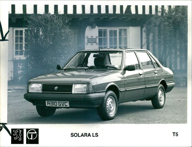 Motor Car: Talbot Solara - Vintage Photograph