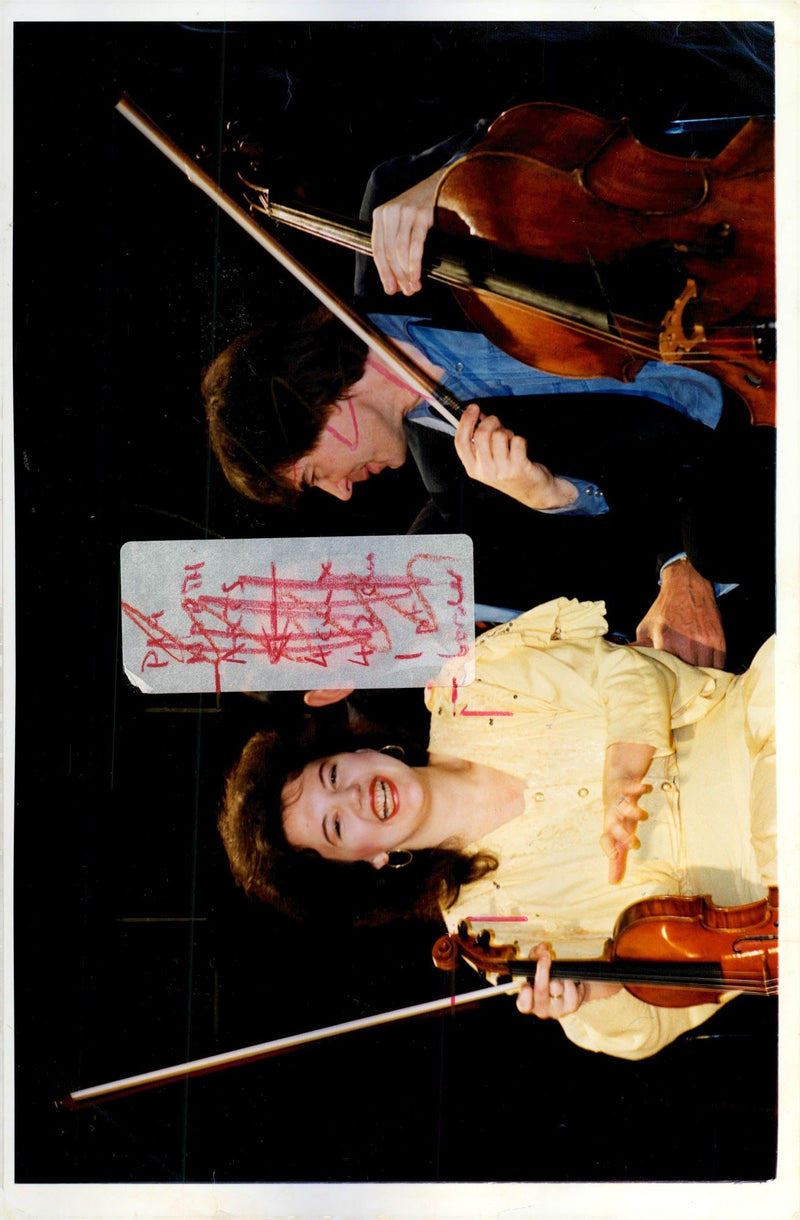 Terry Waite concert - Vintage Photograph