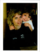 1995 KATHERINE DELAGE AND HER MARK LENNIHAN EFT TITLE WRITER FRENCH COUNTRY - Vintage Photograph