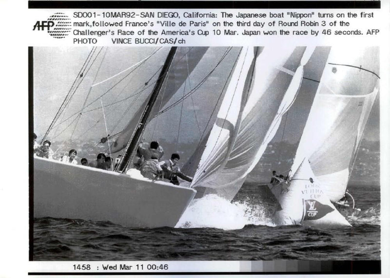 Ship: Yacht Nippon - Vintage Photograph