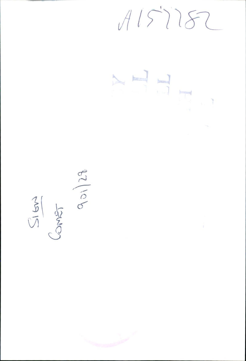 SIGNATURE COMET LEH ZELLSIN ZELLIN THE FOUNDER AND PRESIDENT - Vintage Photograph