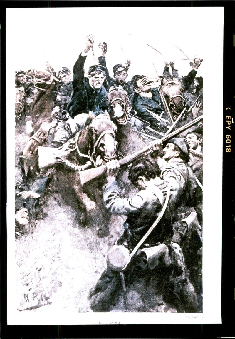 American Civil War: The Battle of Bull Run - Vintage Photograph